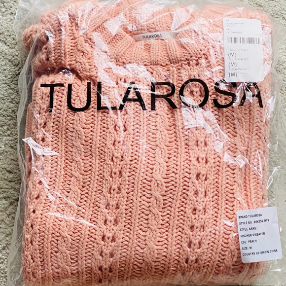 NWT Tularosa Fischer Balloon Sleeve Sweater - Picture 5 of 5